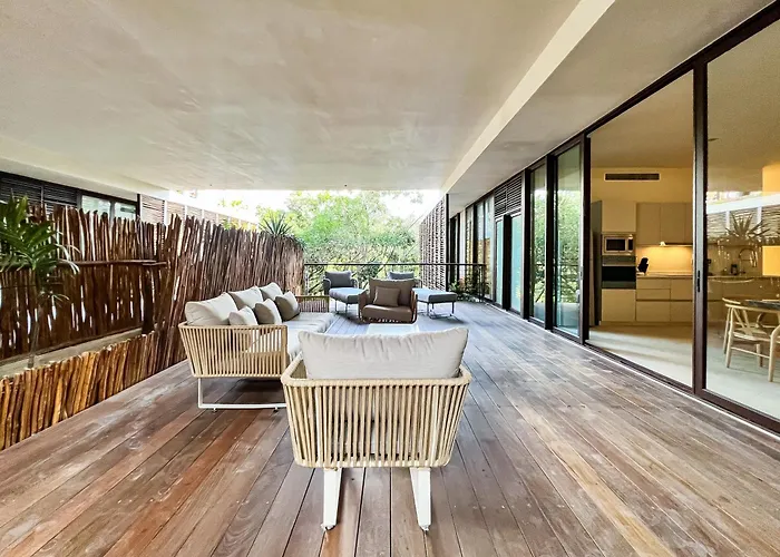Rooftop Paradise 2br In Gated Community * Tulum
