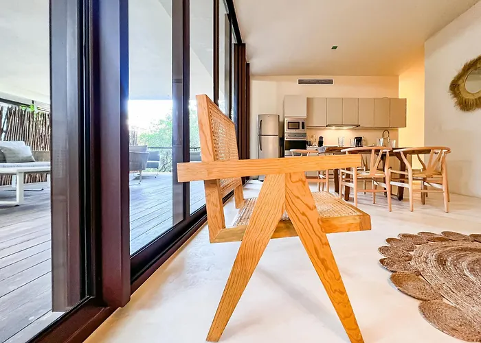 Rooftop Paradise 2br In Gated Community Apartamento Tulum