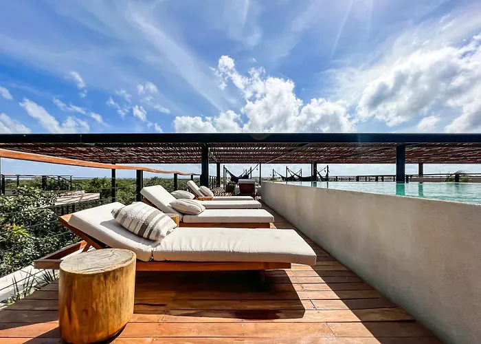 Rooftop Paradise 2br In Gated Community * Tulum